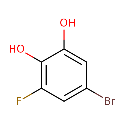Brc1cc(O)c(c(c1)F)O
