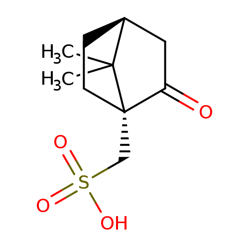 O=C1C[C@H]2C([C@@]1(CC2)CS(=O)(=O)O)(C)C