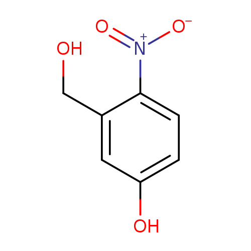 OCc1cc(O)ccc1[N+](=O)[O-]