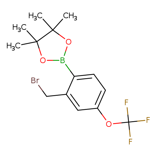 BrCc1cc(ccc1B1OC(C(O1)(C)C)(C)C)OC(F)(F)F
