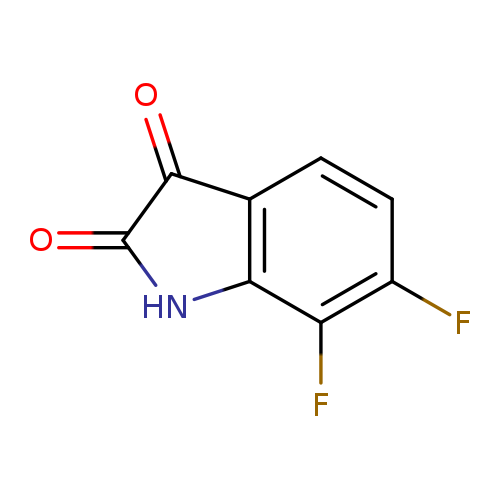 O=C1C(=O)Nc2c1ccc(c2F)F