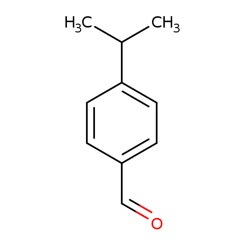 O=Cc1ccc(cc1)C(C)C