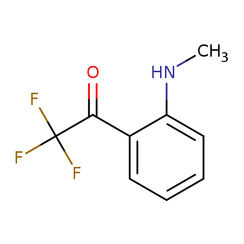 CNc1ccccc1C(=O)C(F)(F)F