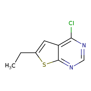 CCc1sc2c(c1)c(Cl)ncn2