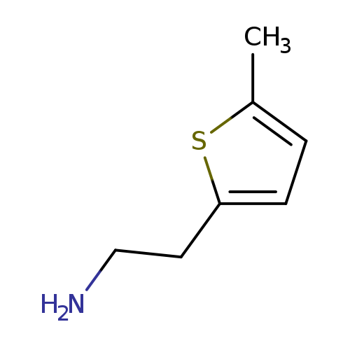 Cc1ccc(s1)CCN