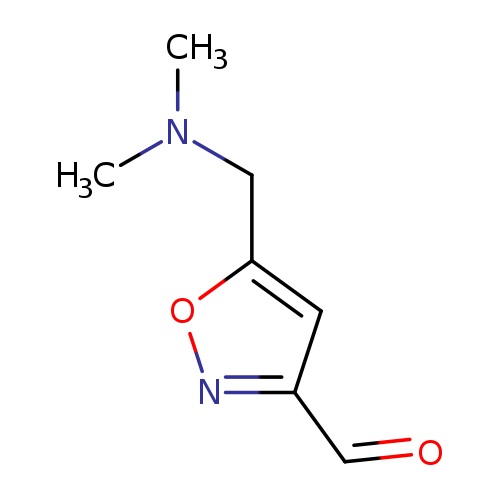 O=Cc1noc(c1)CN(C)C