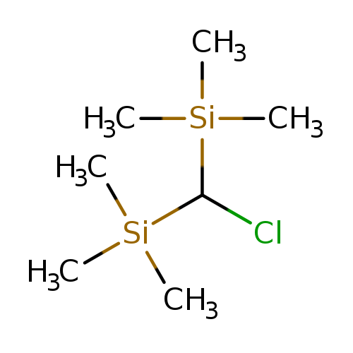 ClC([Si](C)(C)C)[Si](C)(C)C