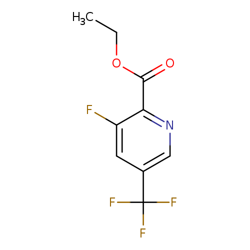 CCOC(=O)c1ncc(cc1F)C(F)(F)F