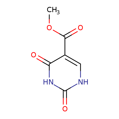 COC(=O)c1c[nH]c(=O)[nH]c1=O