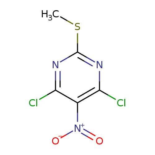 CSc1nc(Cl)c(c(n1)Cl)[N+](=O)[O-]