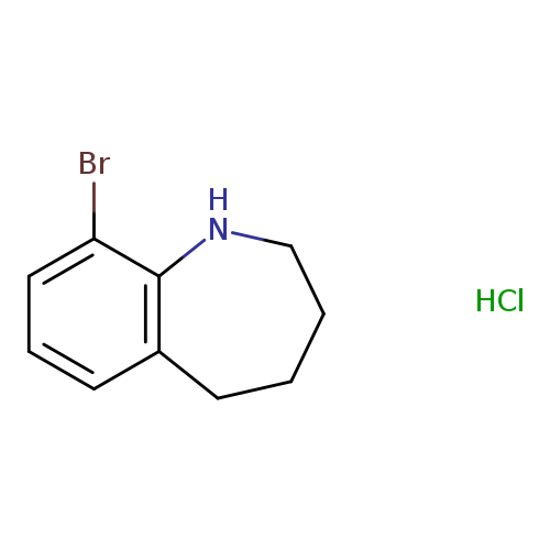 Brc1cccc2c1NCCCC2.Cl