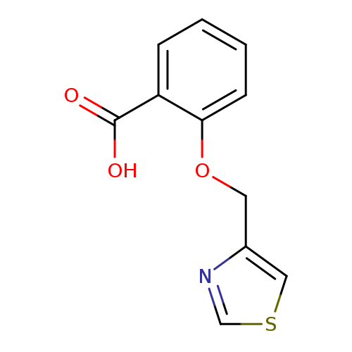 OC(=O)c1ccccc1OCc1cscn1
