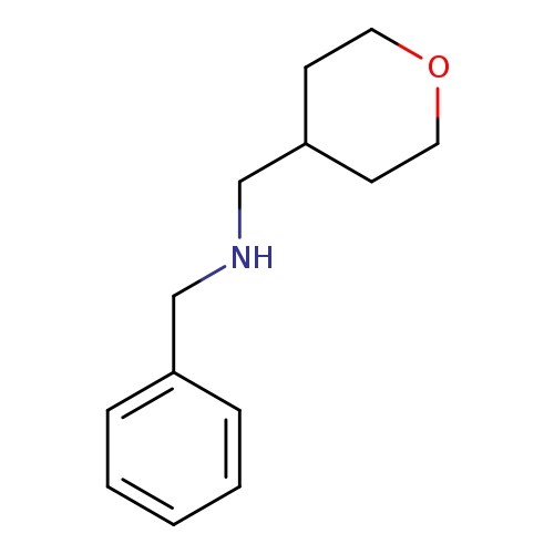 O1CCC(CC1)CNCc1ccccc1