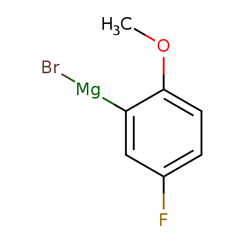 Br[Mg]c1cc(F)ccc1OC