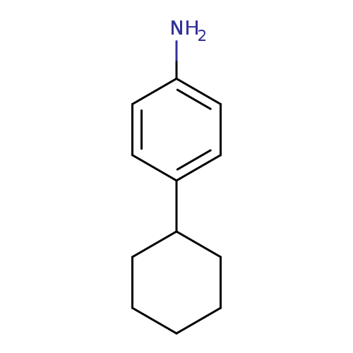 Nc1ccc(cc1)C1CCCCC1