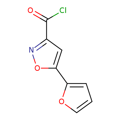 ClC(=O)c1noc(c1)c1ccco1