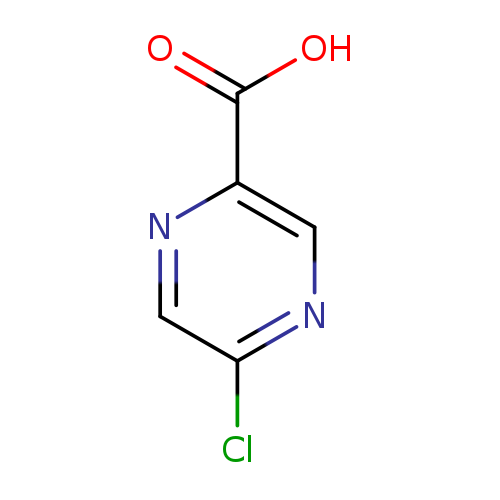 OC(=O)c1cnc(cn1)Cl