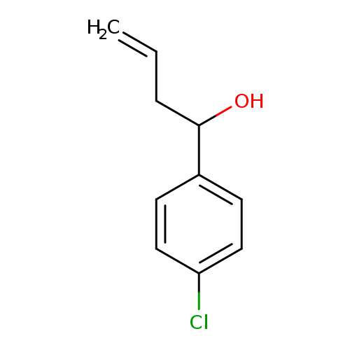C=CCC(c1ccc(cc1)Cl)O