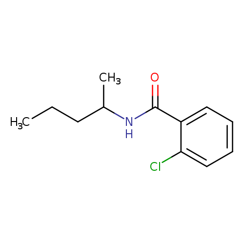 CCCC(NC(=O)c1ccccc1Cl)C