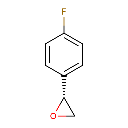 Fc1ccc(cc1)[C@H]1OC1