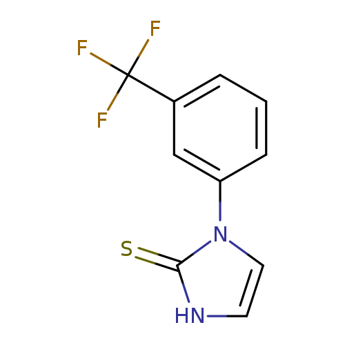 S=c1[nH]ccn1c1cccc(c1)C(F)(F)F