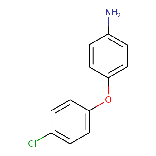 Nc1ccc(cc1)Oc1ccc(cc1)Cl