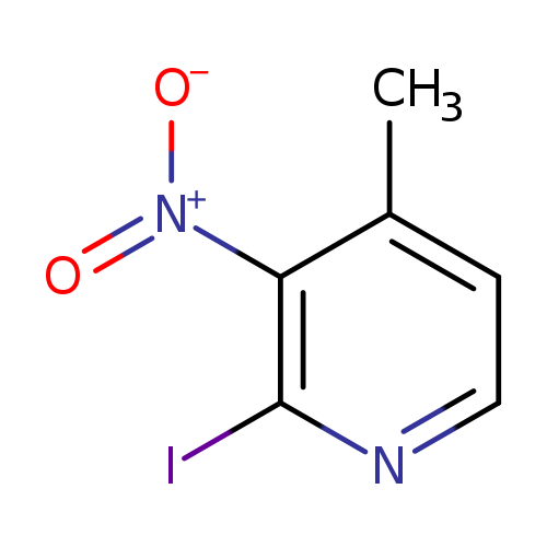 [O-][N+](=O)c1c(C)ccnc1I