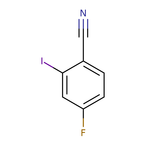 N#Cc1ccc(cc1I)F