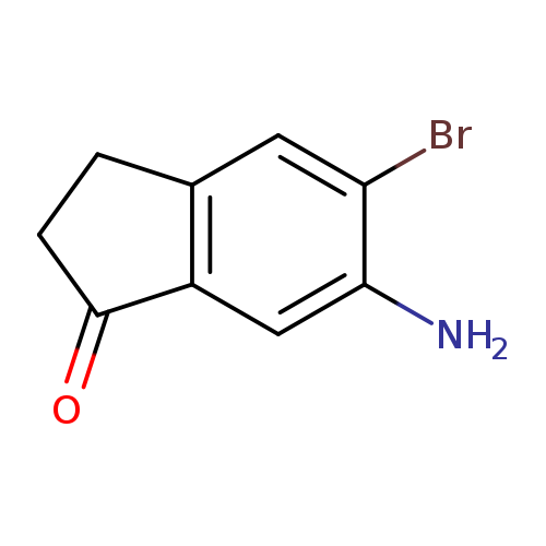 O=C1CCc2c1cc(N)c(c2)Br