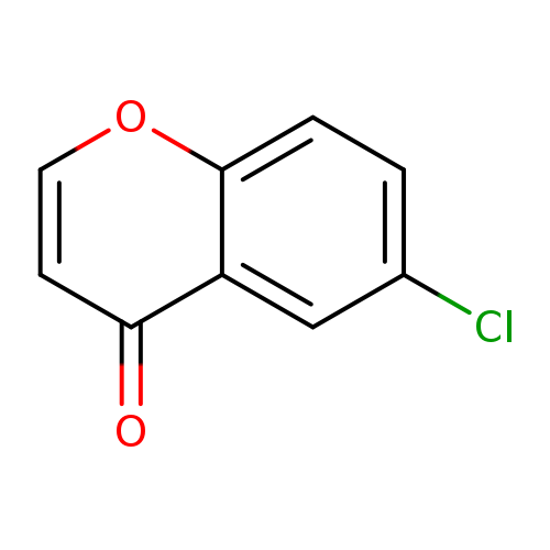 Clc1ccc2c(c1)c(=O)cco2