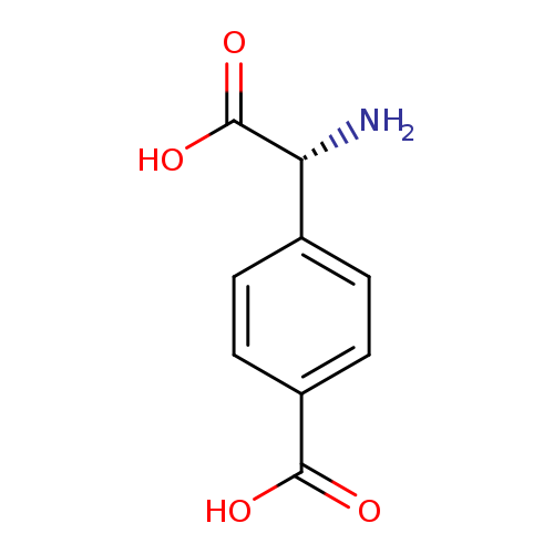 N[C@H](c1ccc(cc1)C(=O)O)C(=O)O