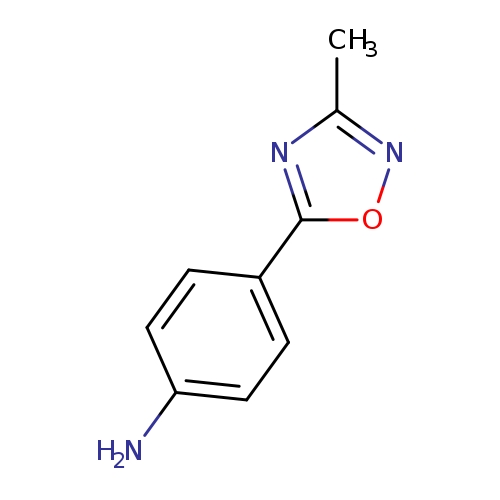 Nc1ccc(cc1)c1onc(n1)C