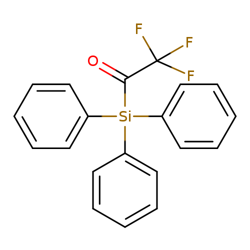 O=C([Si](c1ccccc1)(c1ccccc1)c1ccccc1)C(F)(F)F