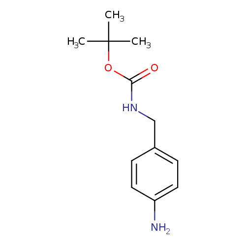 O=C(OC(C)(C)C)NCc1ccc(cc1)N