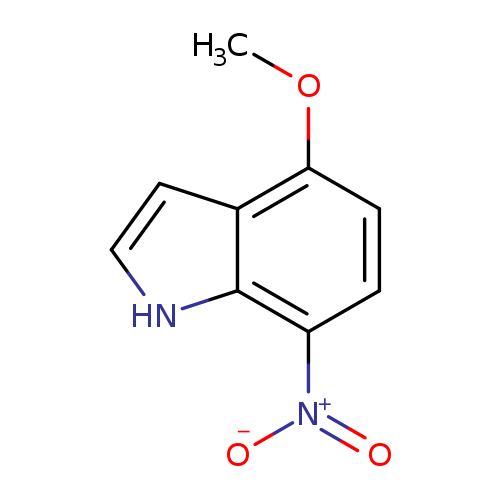 COc1ccc(c2c1cc[nH]2)[N+](=O)[O-]