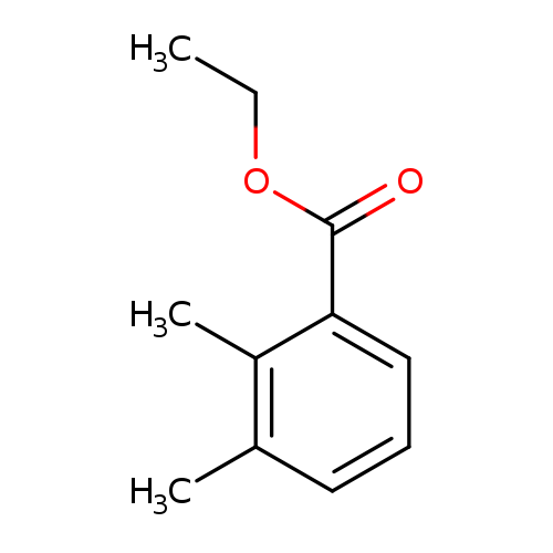 CCOC(=O)c1cccc(c1C)C