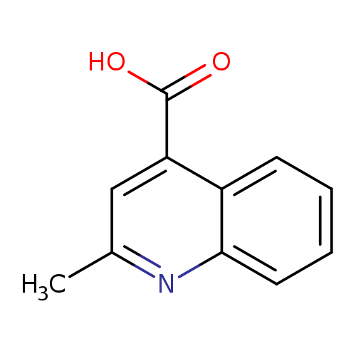 Cc1nc2ccccc2c(c1)C(=O)O