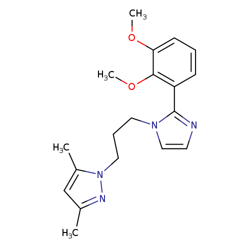 COc1c(OC)cccc1c1nccn1CCCn1nc(cc1C)C