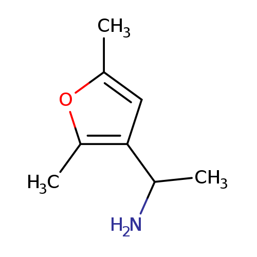 Cc1cc(c(o1)C)C(N)C