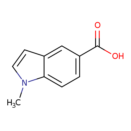 OC(=O)c1ccc2c(c1)ccn2C