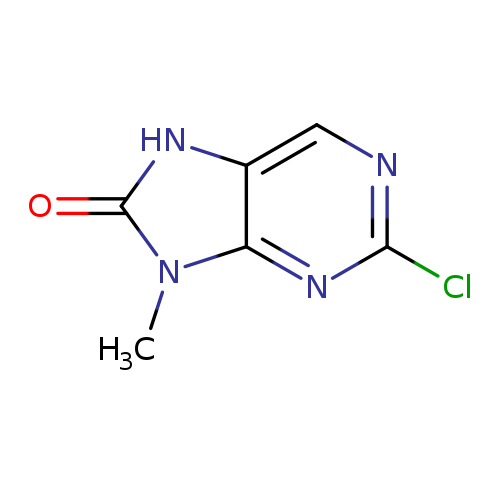 Cn1c2nc(Cl)ncc2[nH]c1=O