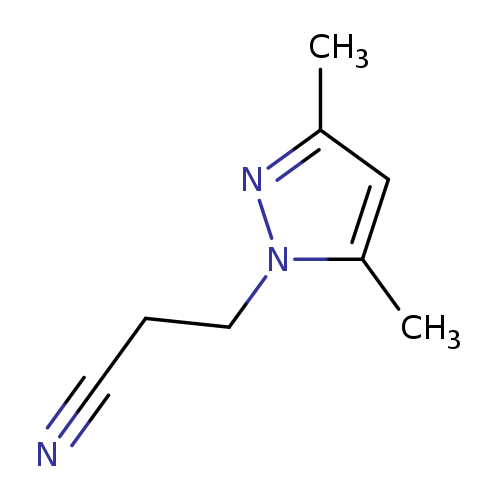 Cc1cc(nn1CCC#N)C