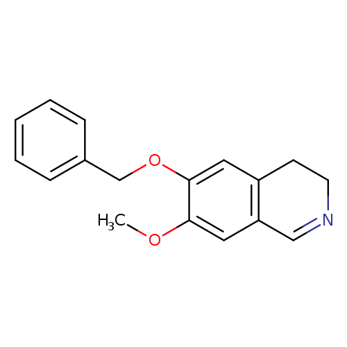 COc1cc2C=NCCc2cc1OCc1ccccc1