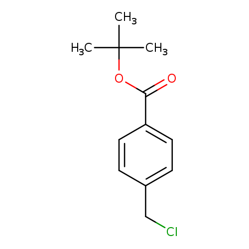 ClCc1ccc(cc1)C(=O)OC(C)(C)C