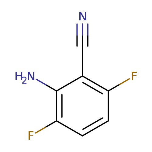 N#Cc1c(F)ccc(c1N)F