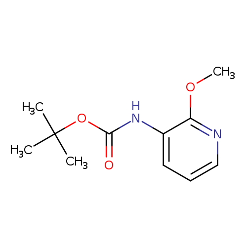 COc1ncccc1NC(=O)OC(C)(C)C