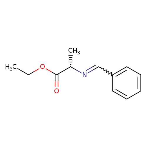 CCOC(=O)[C@@H](N=Cc1ccccc1)C