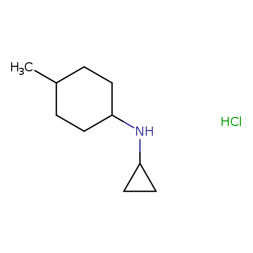 CC1CCC(CC1)NC1CC1.Cl