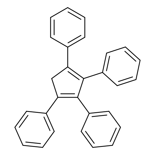 c1ccc(cc1)C1=C(c2ccccc2)C(=C(C1)c1ccccc1)c1ccccc1