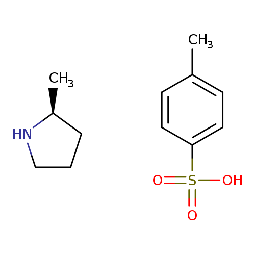 C[C@H]1CCCN1.Cc1ccc(cc1)S(=O)(=O)O